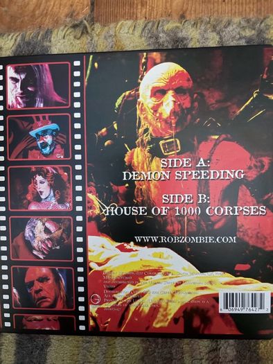 Rob Zombie 7" vinyl single