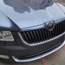 Stripe of Bumper Grille for Skoda Superb 2009-2013 Image 2
