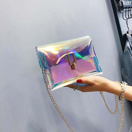 Laser Transparent shoulder Fashion Bag