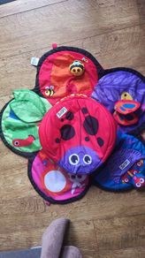 lamzee tummy time ladybug