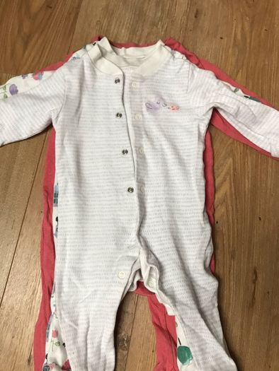 babygrows m&s 3-6 mnts
