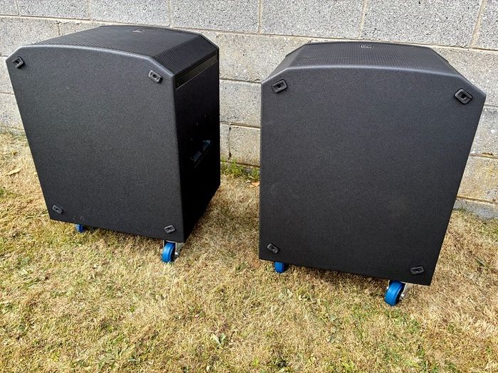Electro Voice ETX 2 Subs 2 Full Range Audio Speakers