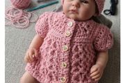 cardigan and hat set