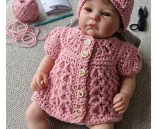 cardigan and hat set
