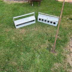 x2 Used Pigeon Trough Feeders