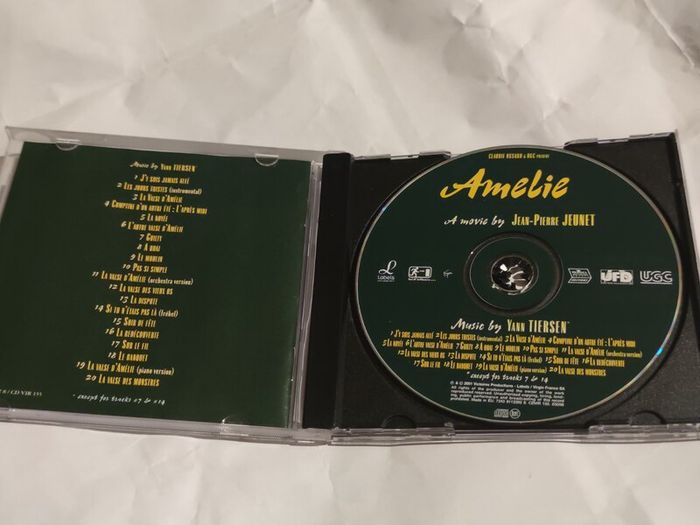 Amelie Movie Soundtrack Cd