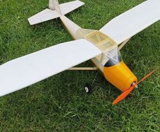 radio controlled model airplane