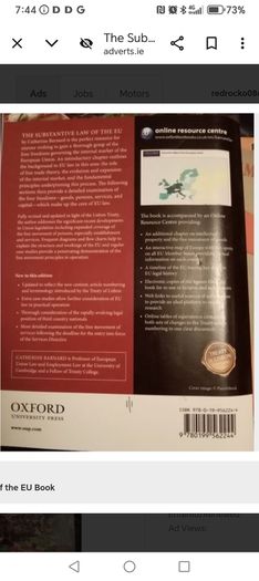 The Substantive Law of the EU Book