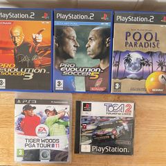 PlayStation 1,2 and 3 games