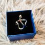 New Classic Silver Snake Ring Image 5