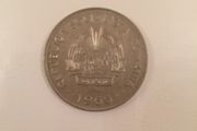 1966 Romanian 1 leu