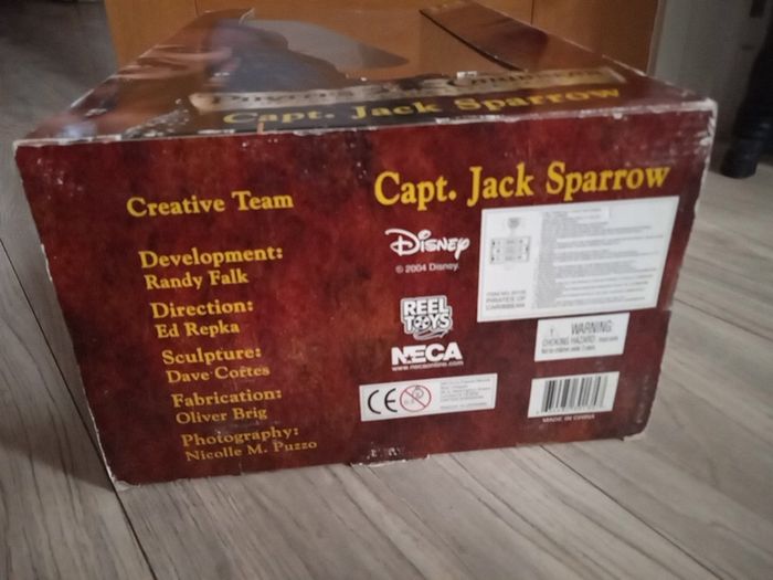 Neca Capt Jack Sparrow 1/4 scale 18 inch figure