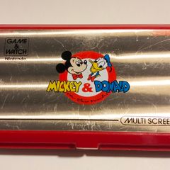 Mickey & Donald Nintendo Game & Watch lcd game