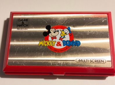 Mickey & Donald Nintendo Game & Watch lcd game