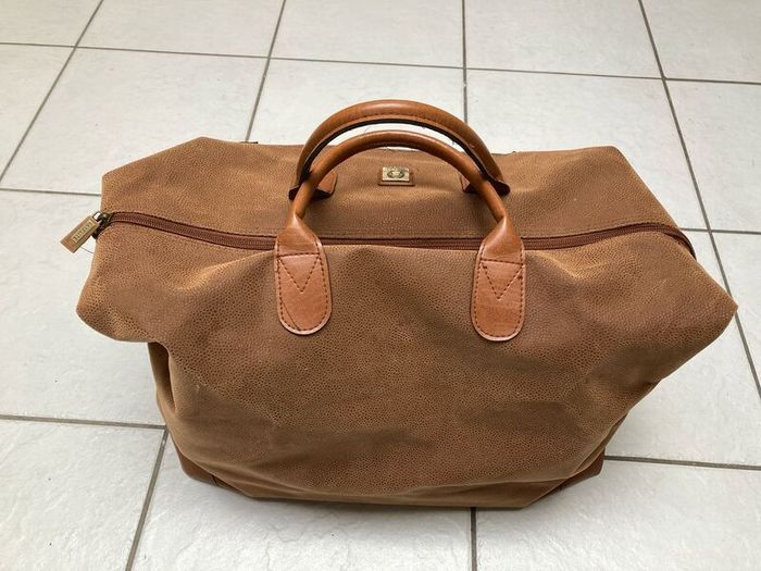 Leather Weekend Travel Bag Skyflite London Faux