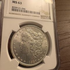 USA 1887 Morgan Dollar MS 63