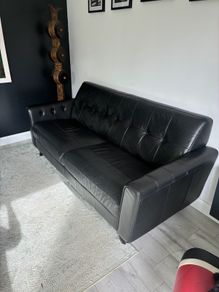 3 seather leather sofa