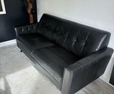 3 seather leather sofa