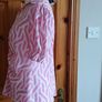 BNWTS Dunnes ladies pink and white short sleeve blouse size 18 Image 7