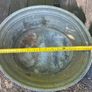 Vintage Galvanised Oval Wash Tub or Planter Image 7