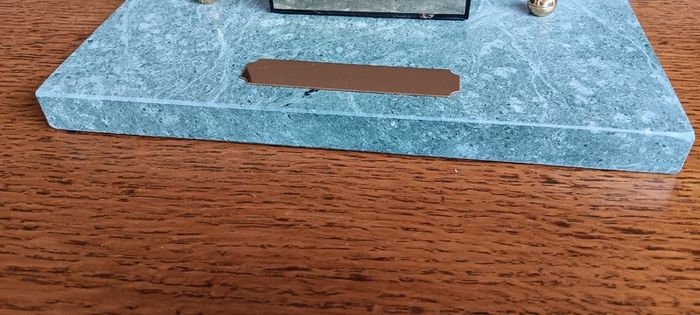 Vintage Marble Art Deco Desk Set