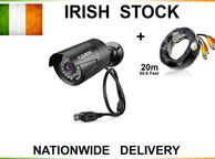 main image for ad CCTV 3000tvl Camera + 20m 65.6ft Cable - Brand New