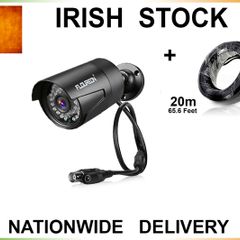 CCTV 3000tvl Camera + 20m 65.6ft Cable - Brand New
