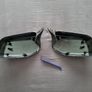BMW 5 Series E60 E61 M Style Forged Carbon Look Mirror Covers Brand New Image 5