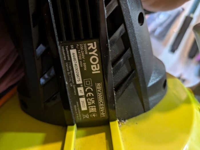 Ryobi leaf blower