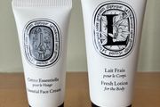 Diptyque Travel Size Body Lotion and Face Cream