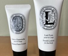 Diptyque Travel Size Body Lotion and Face Cream