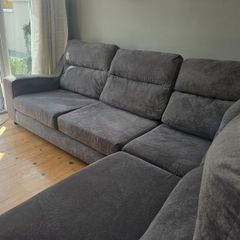 L corner sofa