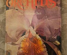 Beautiful Orchids. By Peter Mckenzie Black. First Edition Large Volume Hardback With Dustjacket In Fair Condition. See Photos For Same