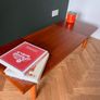 Mid century teak coffee table vintage retro Image 3