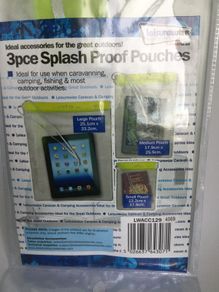 Smart Device, Mobile Phone , Map Splash Proof Pouches
