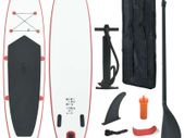 Stand Up Paddle Board Set SUP Surfboard Inflatable Red and White