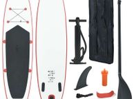 main image for ad Stand Up Paddle Board Set SUP Surfboard Inflatable Red and White