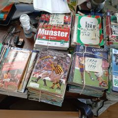 Gaelic hurling and soccer match programs