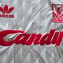 Liverpool Football 1989-1991 Hansen Jersey Size Medium Image 6