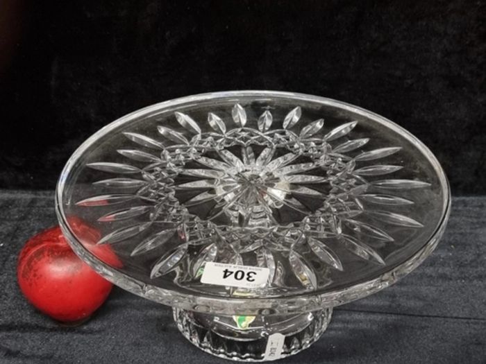 waterford crystal cake stand