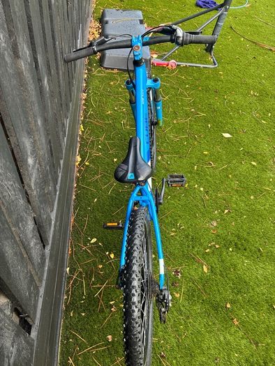 Cube acid race kids mountain bike 24inch blue