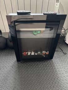 Ezee Glow Pulse Black Inset Electric Fire