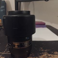 Tamron for Nikon SP DI 90 mm 2.8.  And Macro