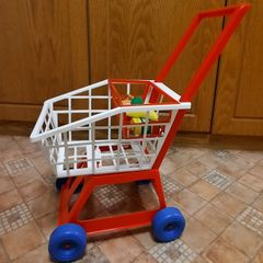 Vintage Child's Supermarket Trolley