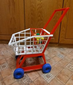 Vintage Child's Supermarket Trolley