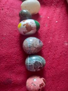 stone eggs