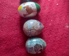 stone eggs
