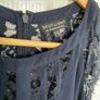 WAREHOUSE NAVY lace back dress Image 6