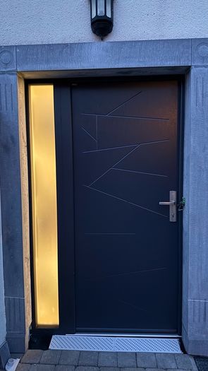 Front Doorwith side,  Brand New.