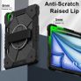 iPad Air II 2024/2025 Heavy Duty Cover in Black Image 8